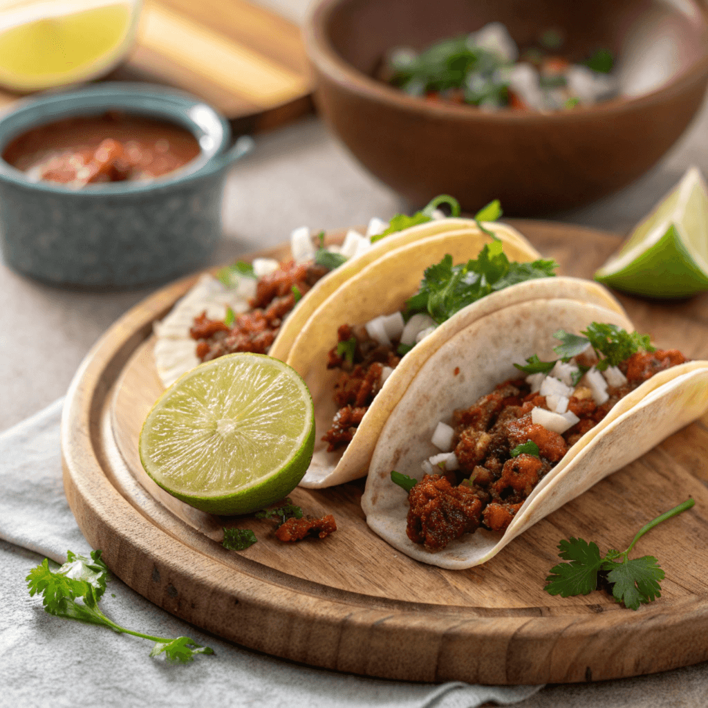 Chorizo Street Tacos