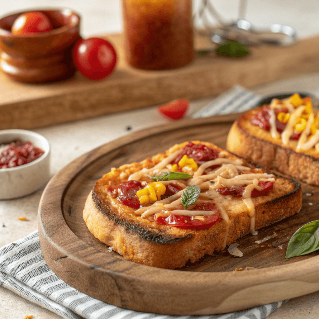 Pizza Lava Toast Recipe