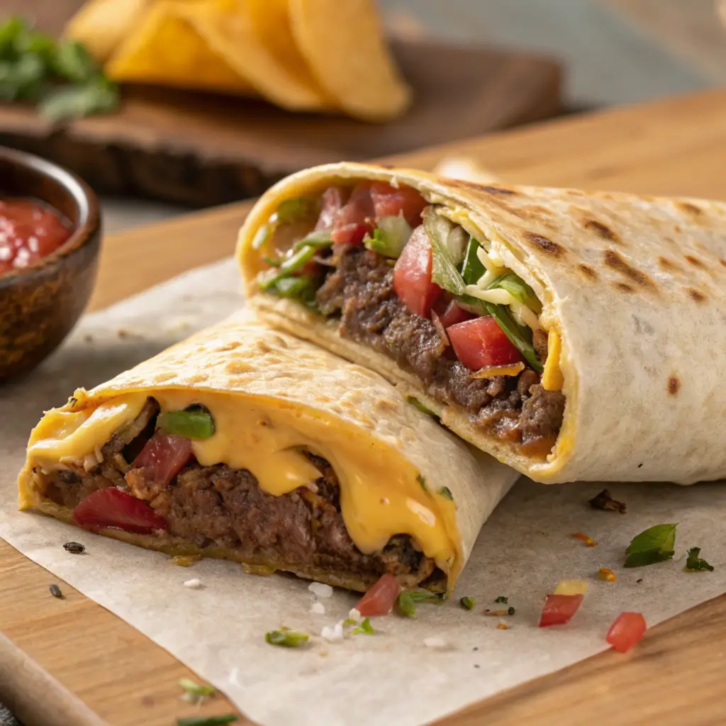 Beef Cheese Wraps