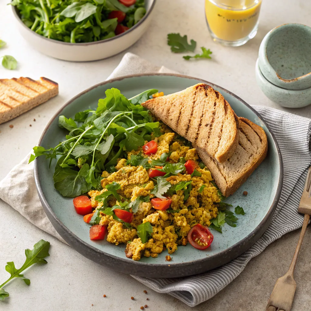 high protein vegan breakfast​