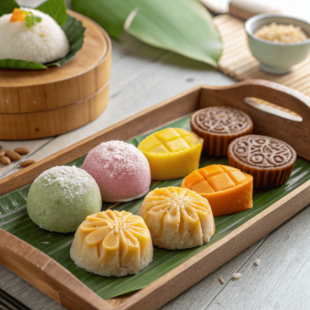 What are the most popular desserts in Asia?