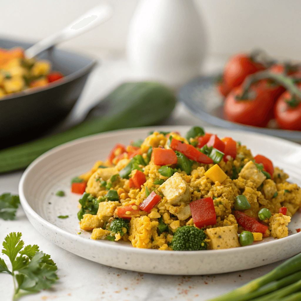 What is a good plant-based protein for breakfast?