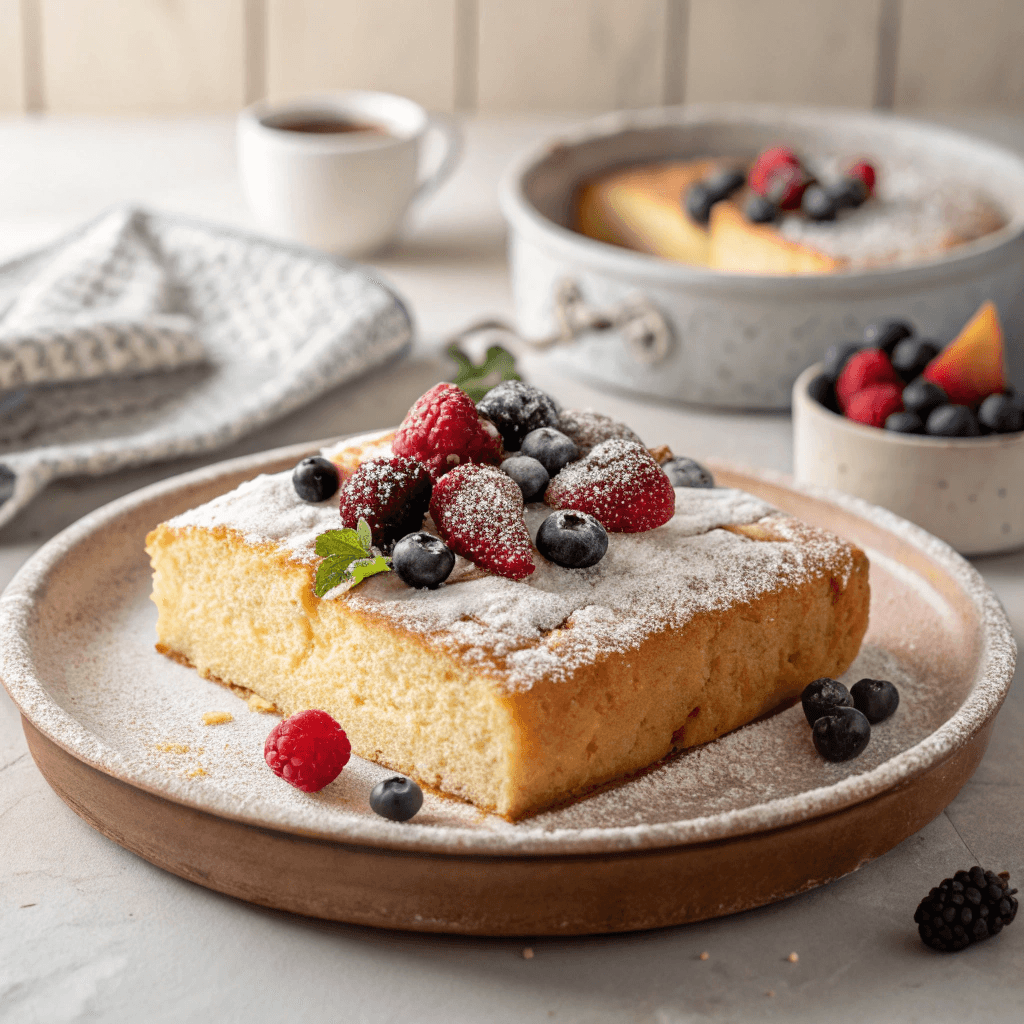 kefir sheet cake ingredients