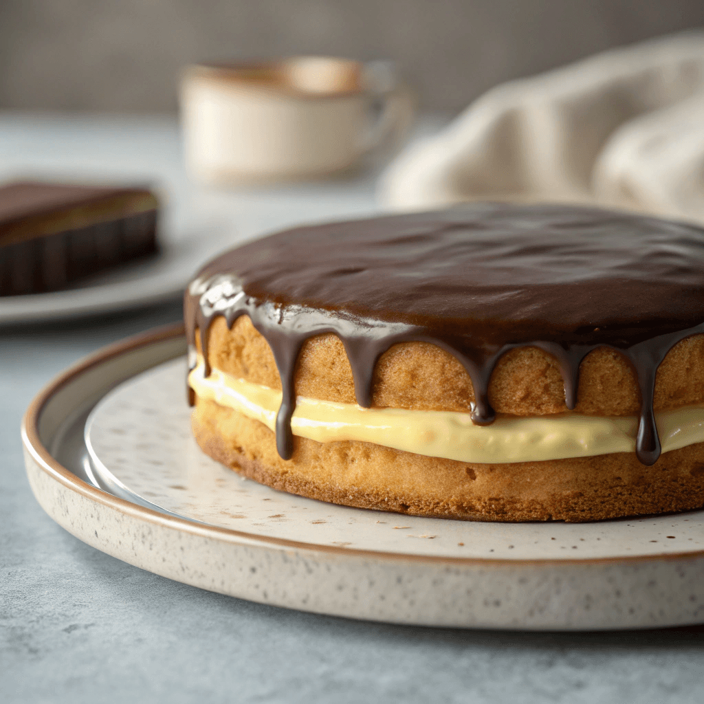 What is Boston cream filling made of?