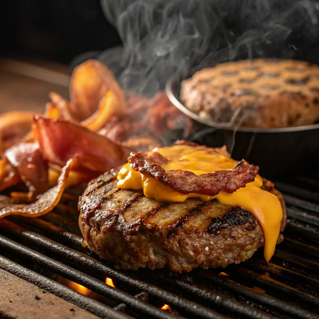 Peanut Butter Bacon Cheeseburger